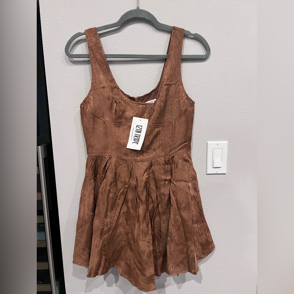 12th Tribe Brown Dress